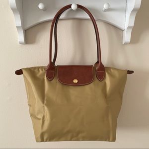 Longchamp Le Pliage “Shopping” Modele Depose Shoulder Tote Bag